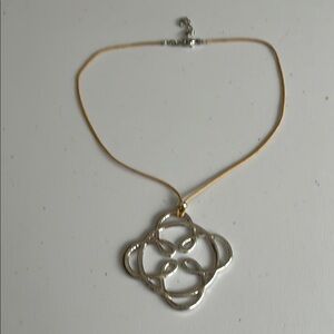 Elegant Silver Pendant Necklace